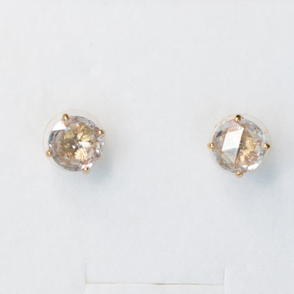 Rose Quartz cocktail jewelry earrings by Kate Spade